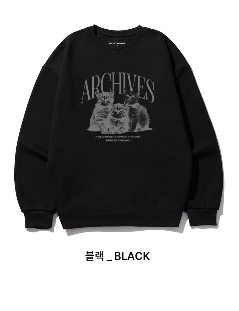 ARCHIVES CAT Sweatshirt (STMSTD-0001)