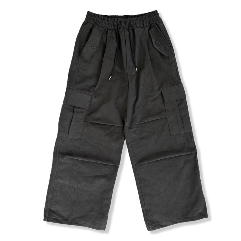 Work Cargo Pants 2C Peach Brushed Wide