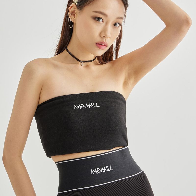 Sketch Tube top Black