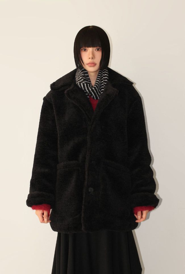 AAKE(アケ)の「SILENT FOG FUR JACKET(Jackets/Outerwear)」