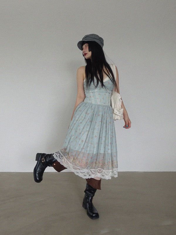 VIVIC（ビビク）の「MINT BLOSSOM LACE DRESS（Dresses）」