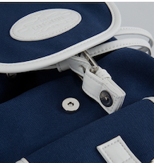 Nostalgia Canvas Backpack Navy