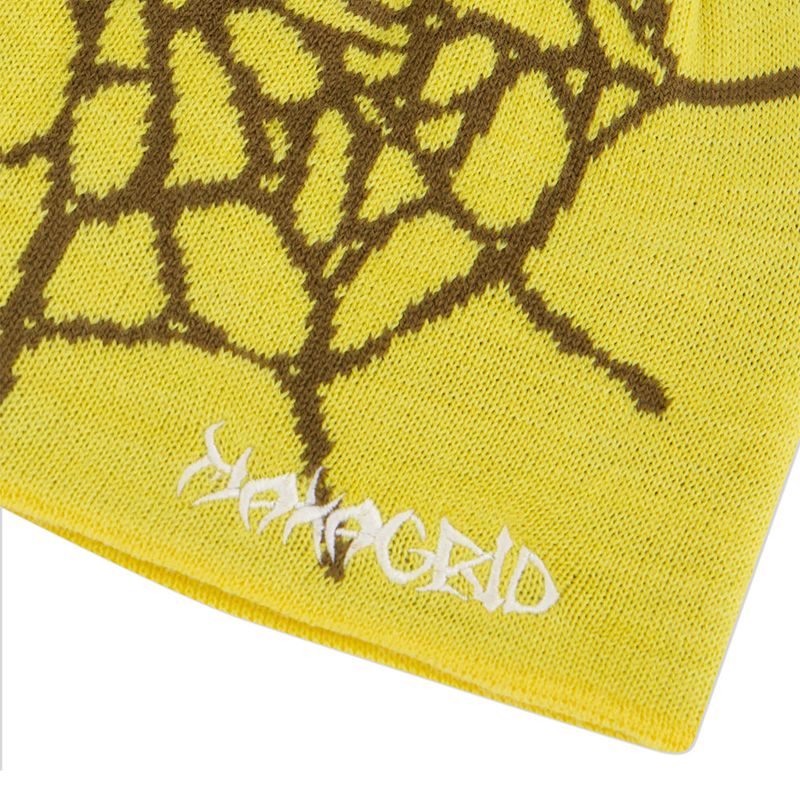 SPIDER WEB SHORT BEANIE