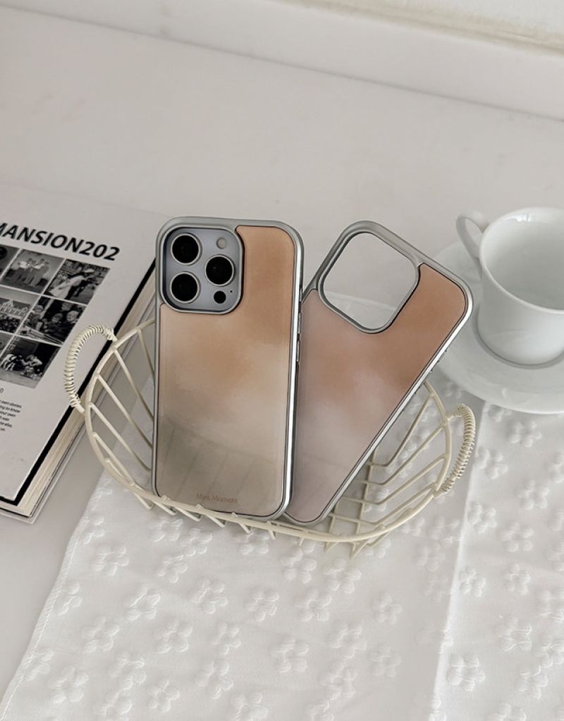 [MADE] Oat シルバーエポキシ iPhoneケース