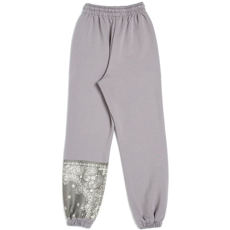 GRAY PAISLEY  PANTS