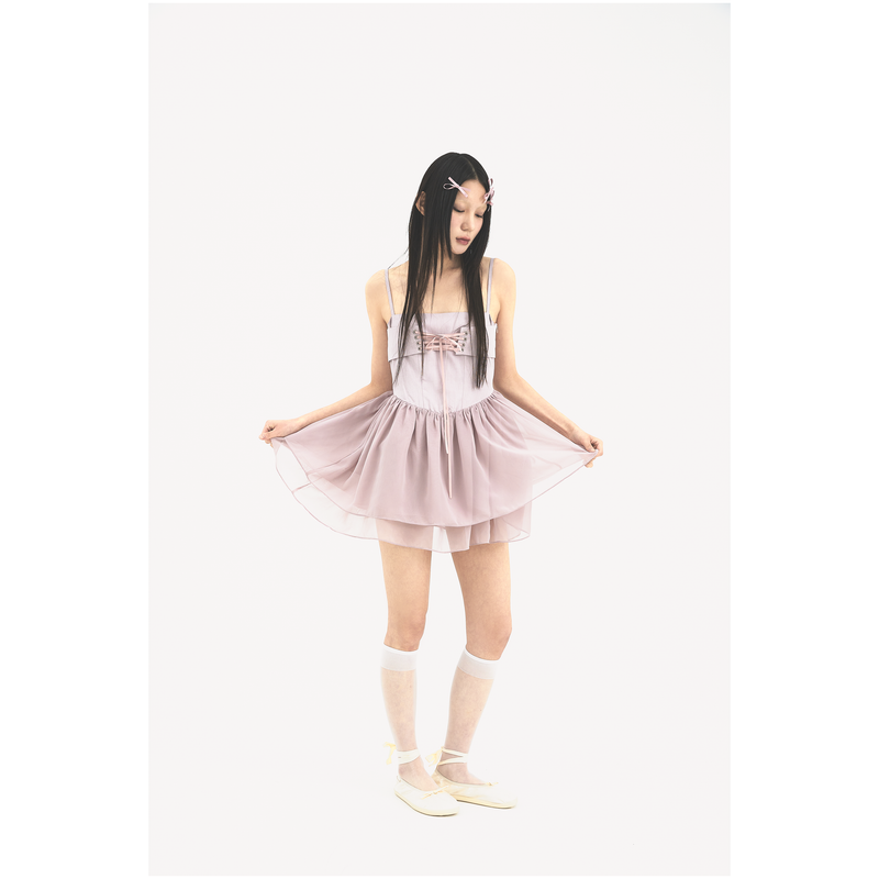 Bustier dress Pink