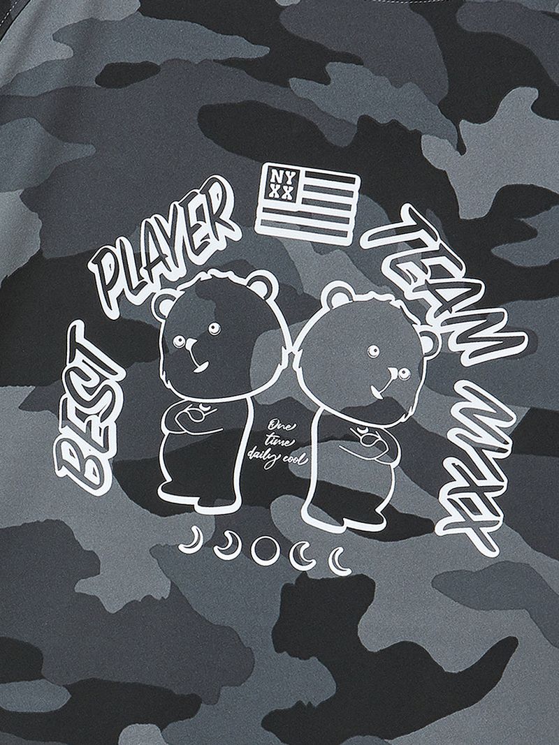 TOUGH BEAR BASEBALL JERSEY (CAMO)