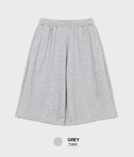 Kuiper Basic Snap Button Bermuda Pants
