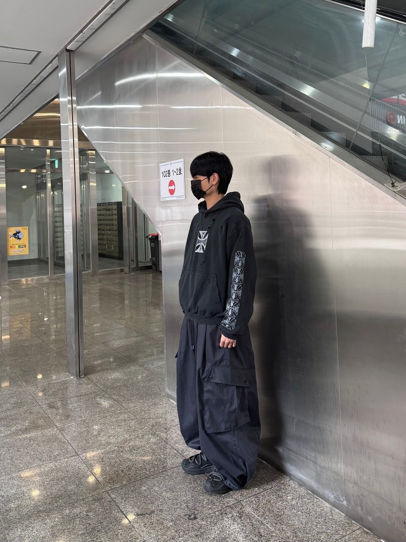 pod cargo cotton pants