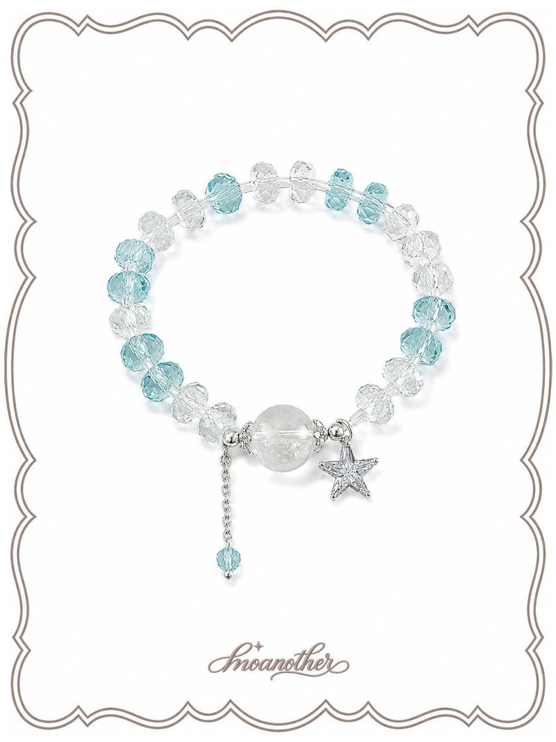 Aqua Star Crystal Bracelet