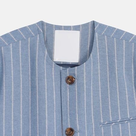 Bline ST No Collar Blazer