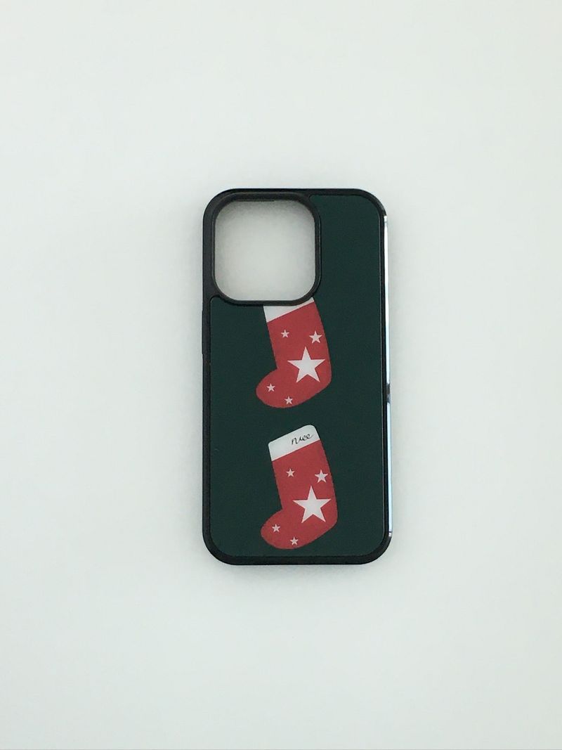 tree socks case (green)
