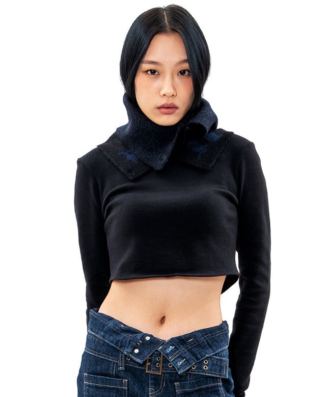 RNHI JACQUARD NECK WARMER