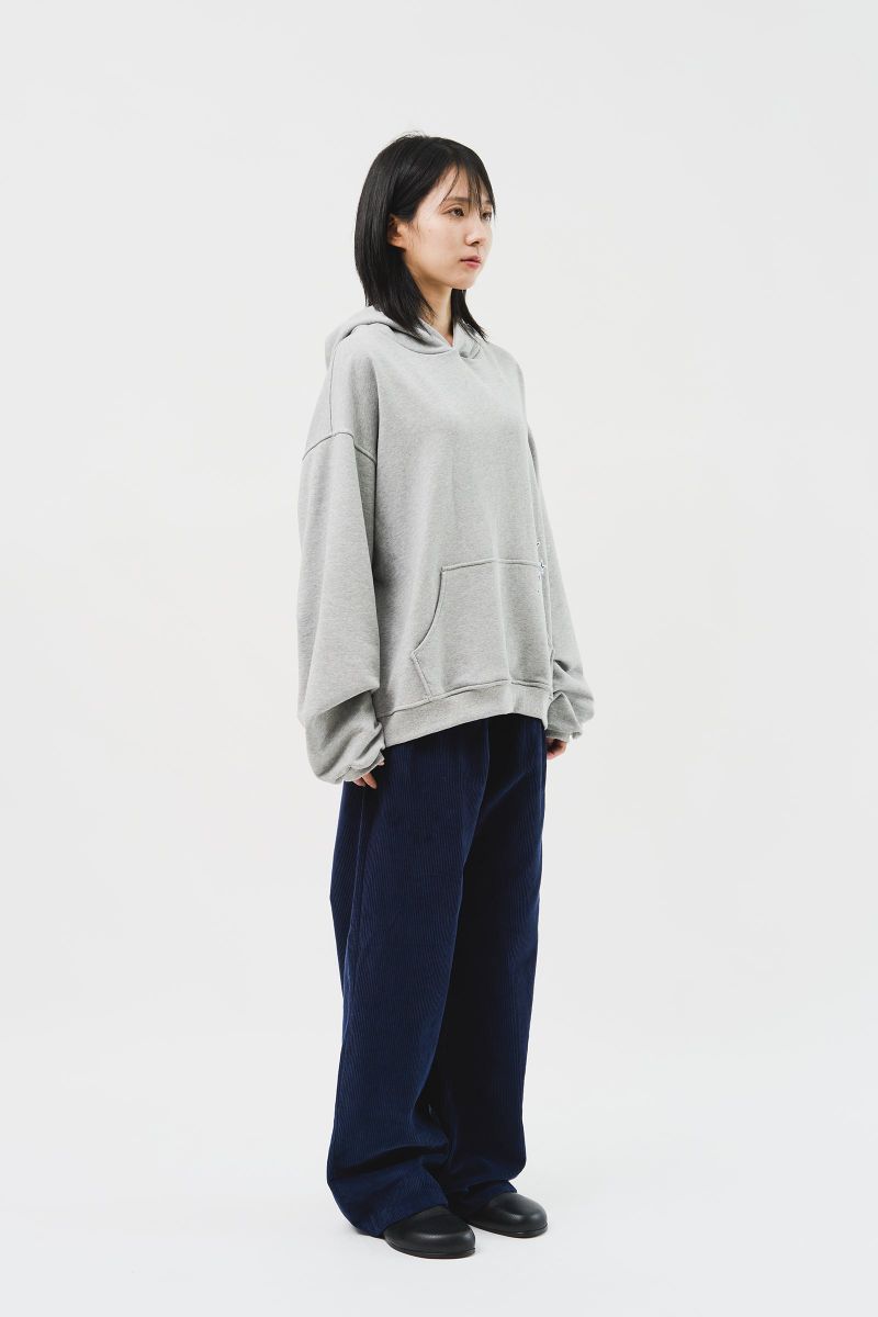 (MADE) Blue Star Softy Hoodie_Grey
