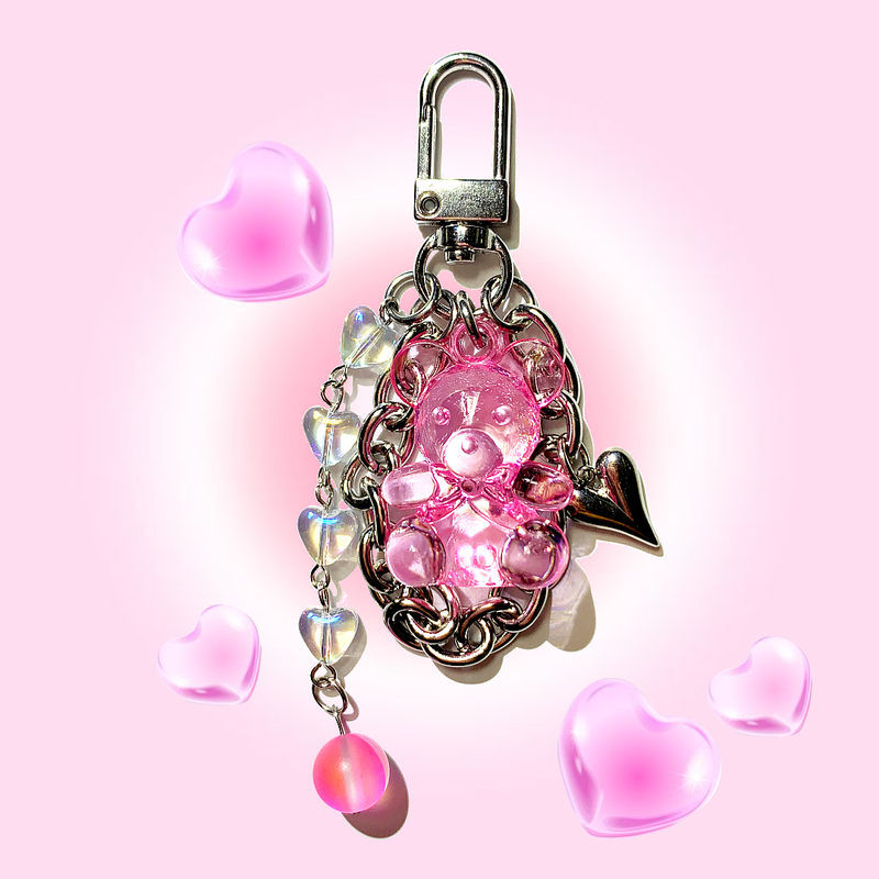 3amgang（スリーエイエムギャング）の「Pink bear in romance（Fashion Accessories）」