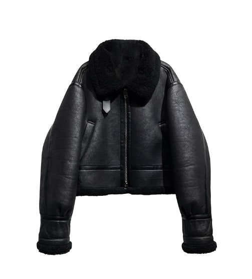 Snug High Neck Cropped Mustang