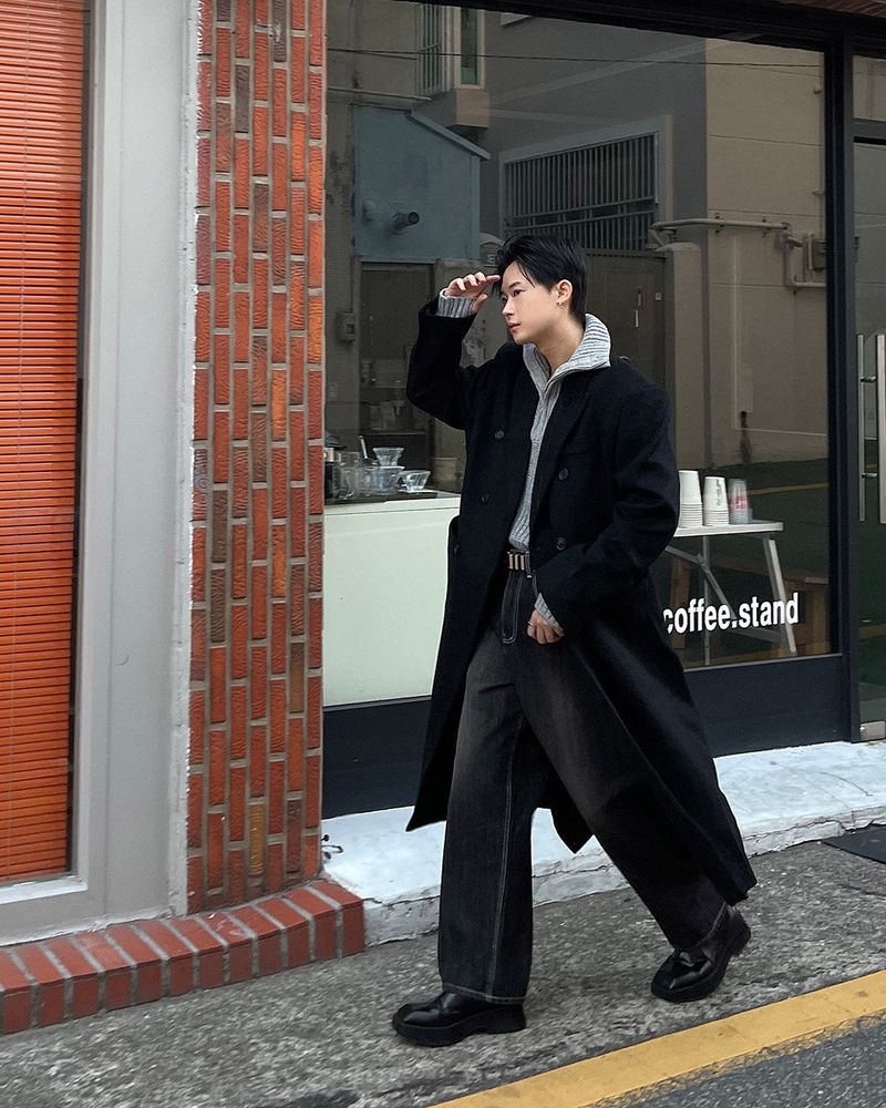 OA Benetton Wool 90 Maxi Coat (2 colors)