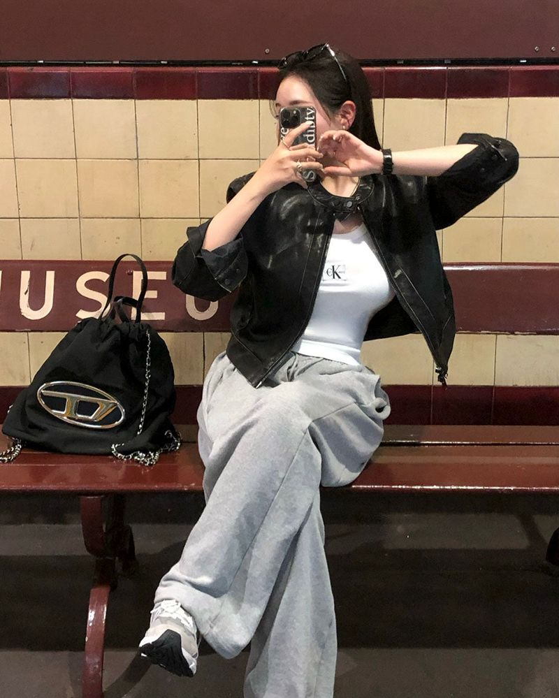 [BELLIDE MADE] Side Folding Wide Training Pants