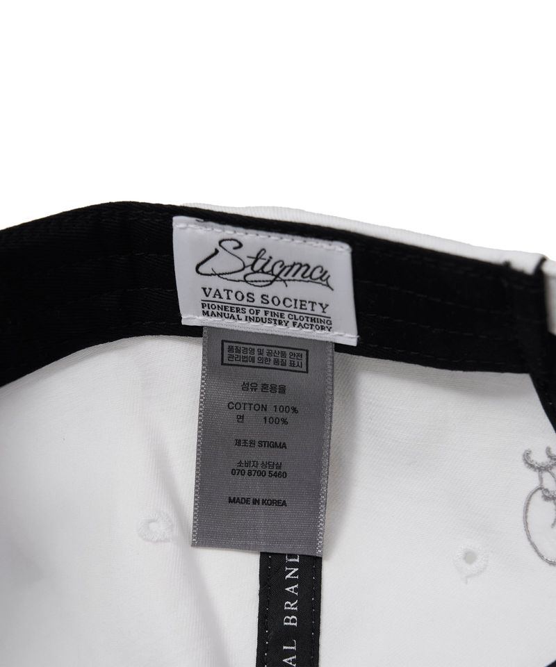 ML WASHED CAP BLACK / WHITE