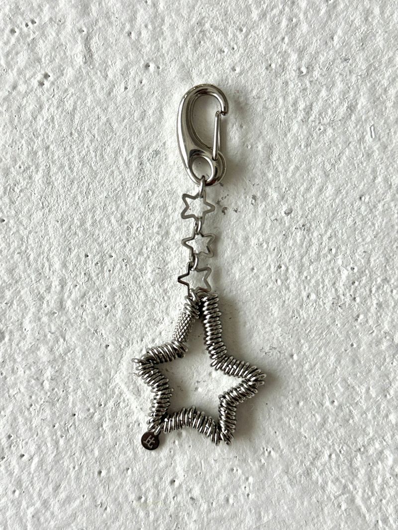 Star In Orbit Keyring