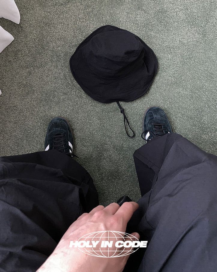 No.0232 LC string wire bucket HAT (4color)