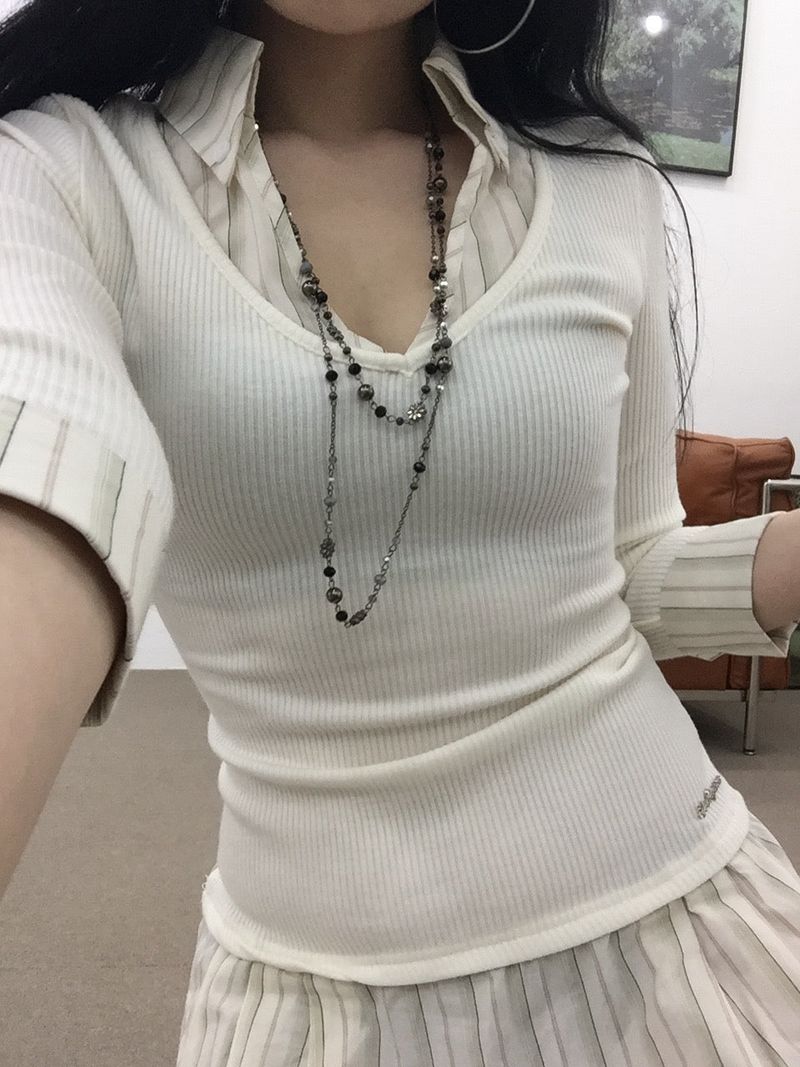 Stripe Warm Dress