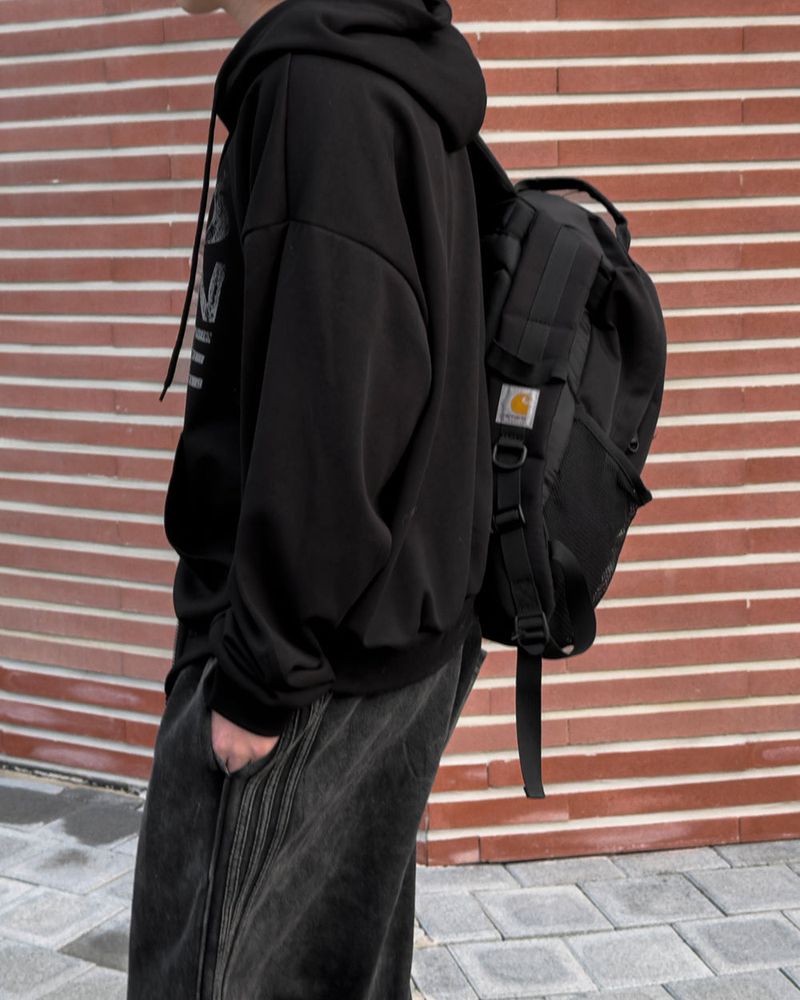 Dakel Vintage Graphic Zip-Up Hoodie