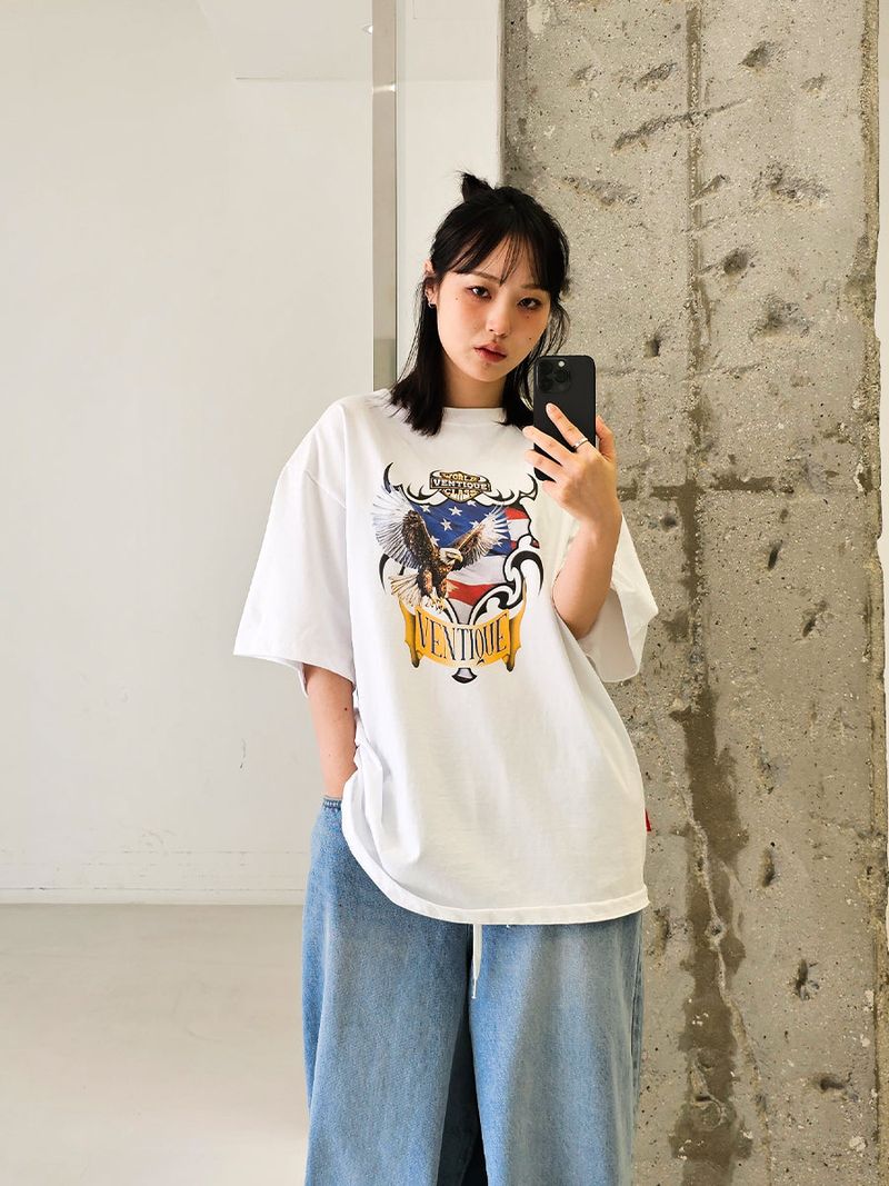 VENTIQUE American Eagle T-shirt 2color