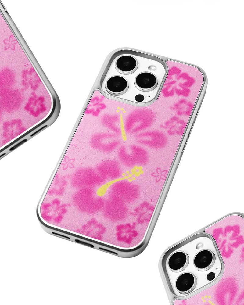 Hibiscus Glow Bumper Case
