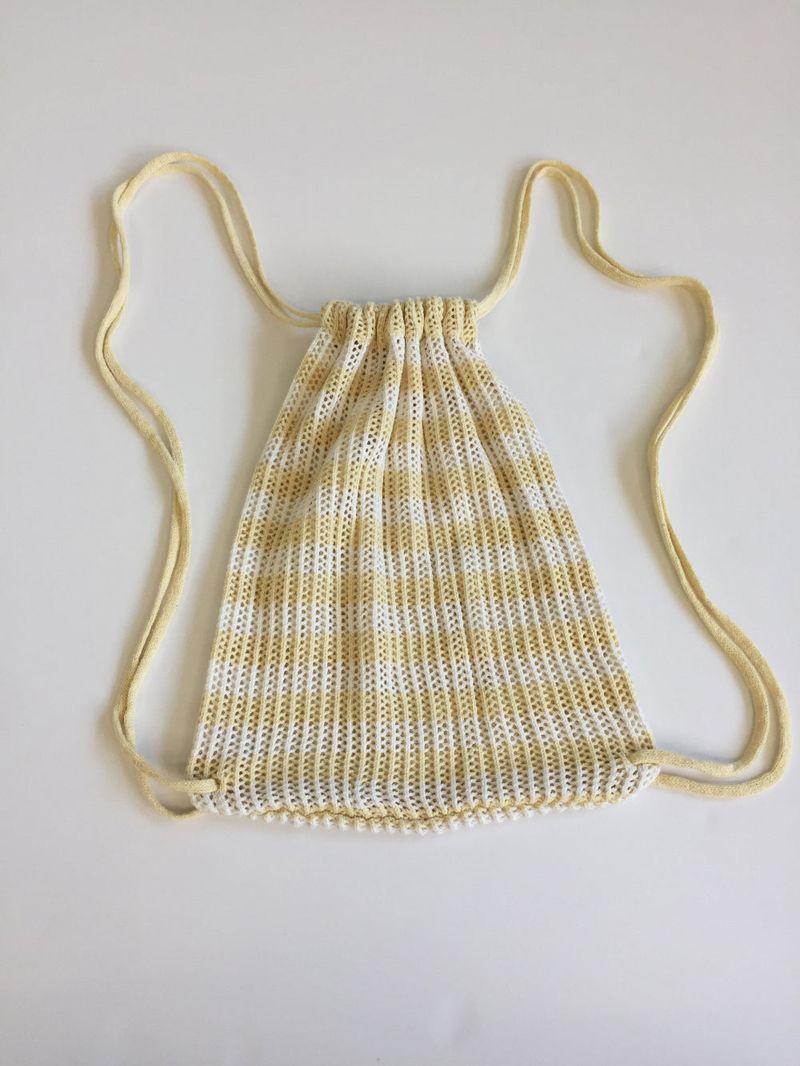 Knit String Backpack (2color)