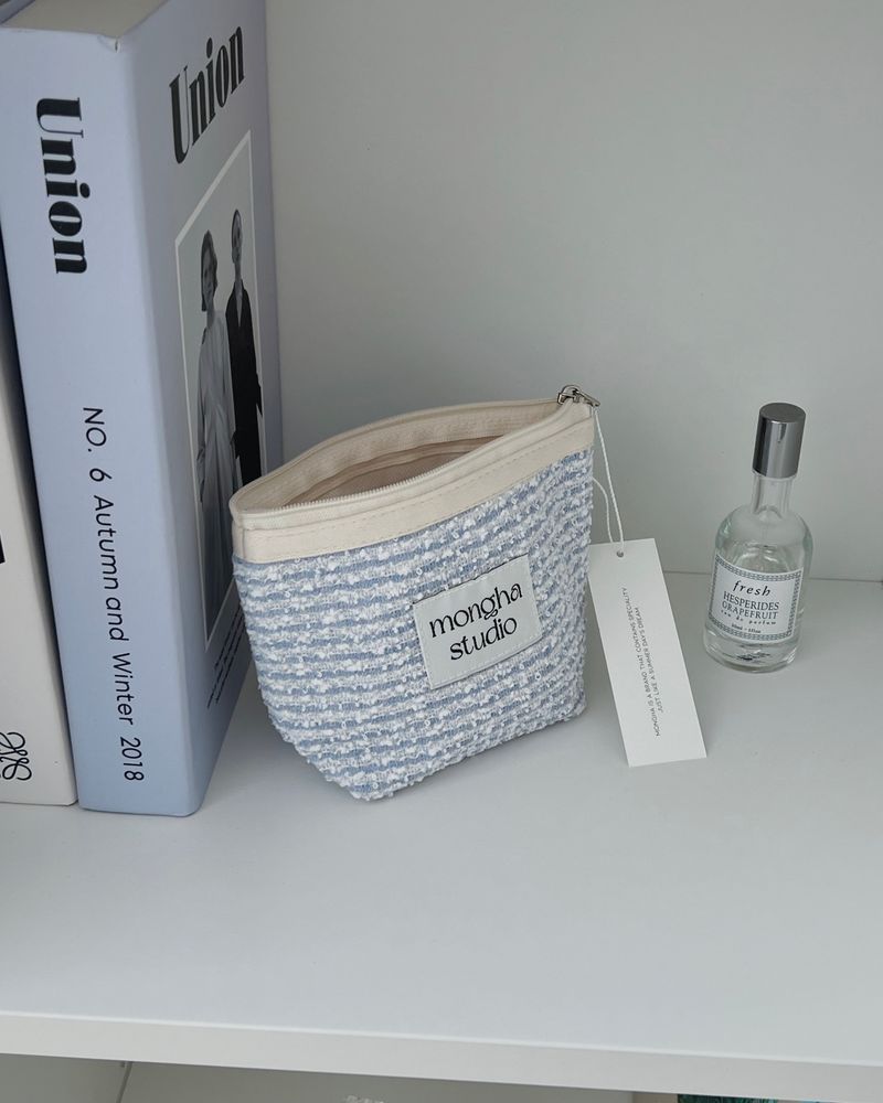  zipper pouch - Summer tweed (sora)