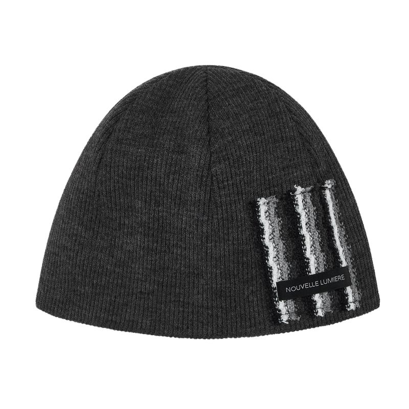 Nouvelle Lumiere(ヌヴェルルミエール)の「Akiv Beanie Charcoal(Hats)」