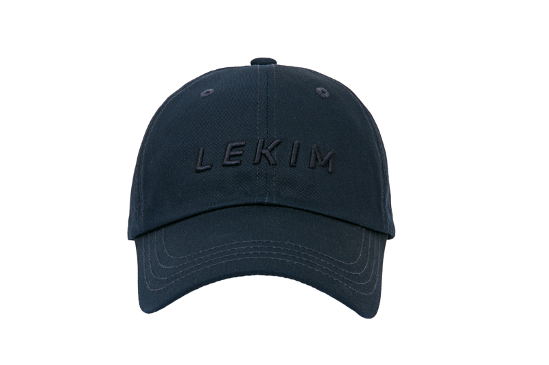 LEKIM EMBROIDERY NAVY CAP