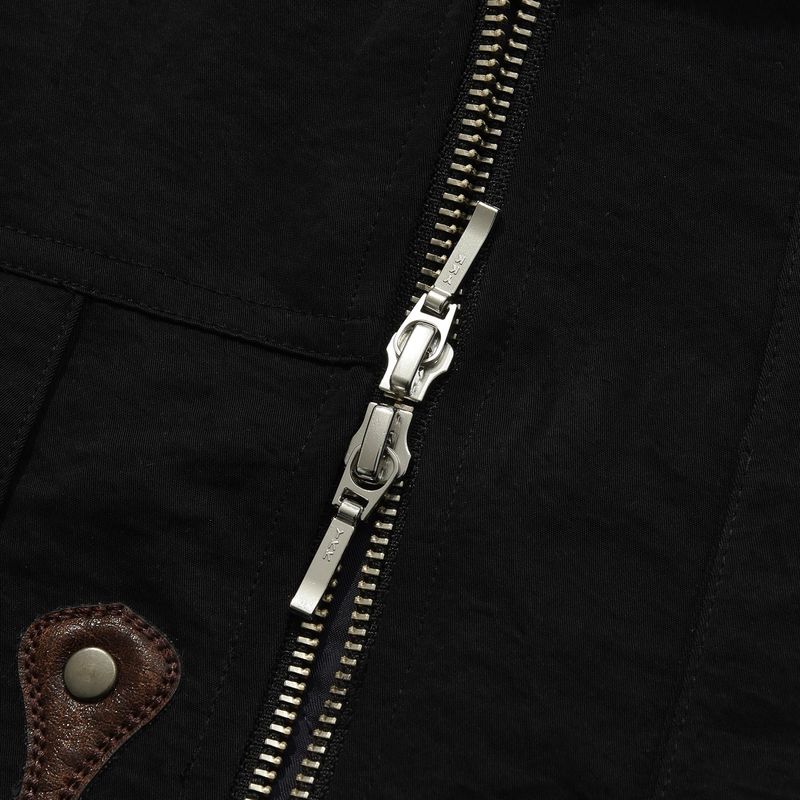 Harrington blouson jacket / Black
