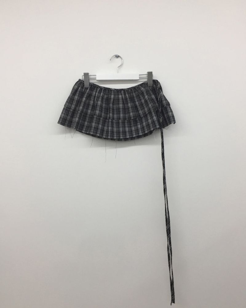 Bonnie Layered Wrap Skirt (2color)