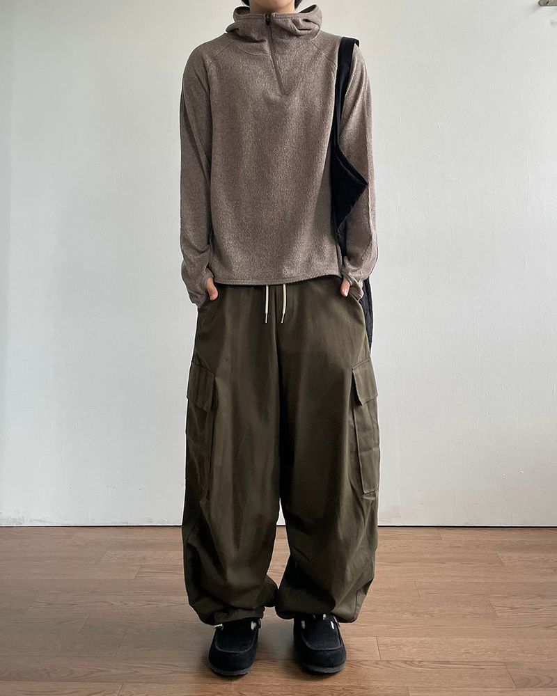 Kony Curved Cotton Pants