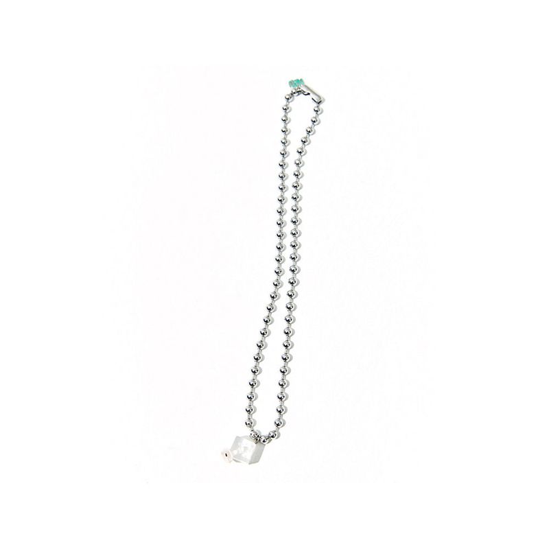 [NIROSERENDIPITY] ACRYLiC DiCE n PEARL NECKLACE