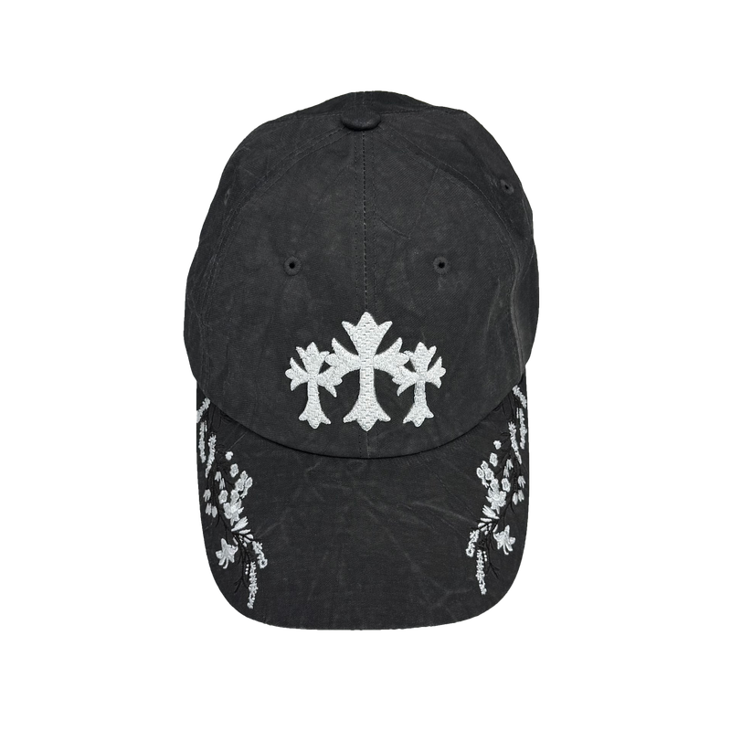 cross branch washed ball cap