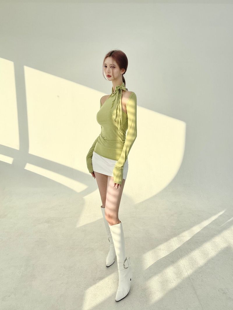 1017. Minimal span low mini sk-pt (2color)