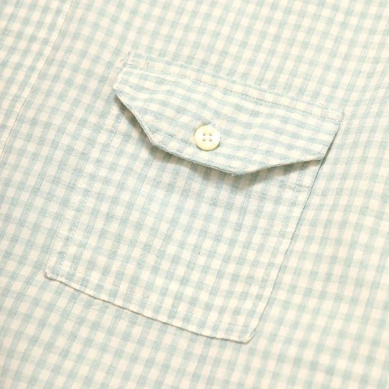 PARAGRAPH CHECK WORK SHIRT - MINT