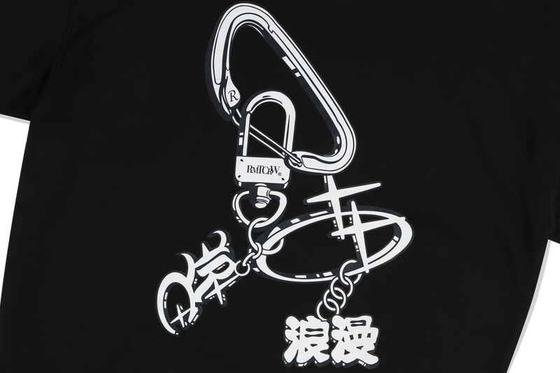 SILVER KEY-RING LOGO CREWNECK