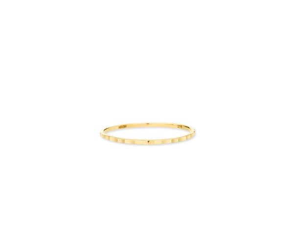 26SS★ Truly Essence 14K Single Cutout Ring