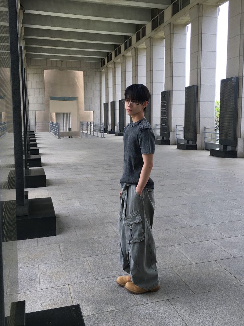 Urban Belted Cargo Pants 3C