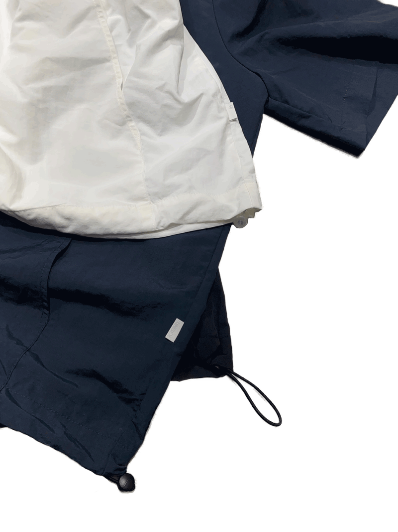 Garden Nylon String Hoodie Short Sleeve Tee  3C