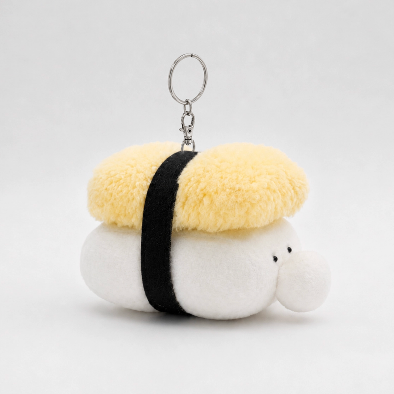 cumo(クモ)の「【MADE】エッグスシカモ (keyring)(トイ/キーホルダー)」