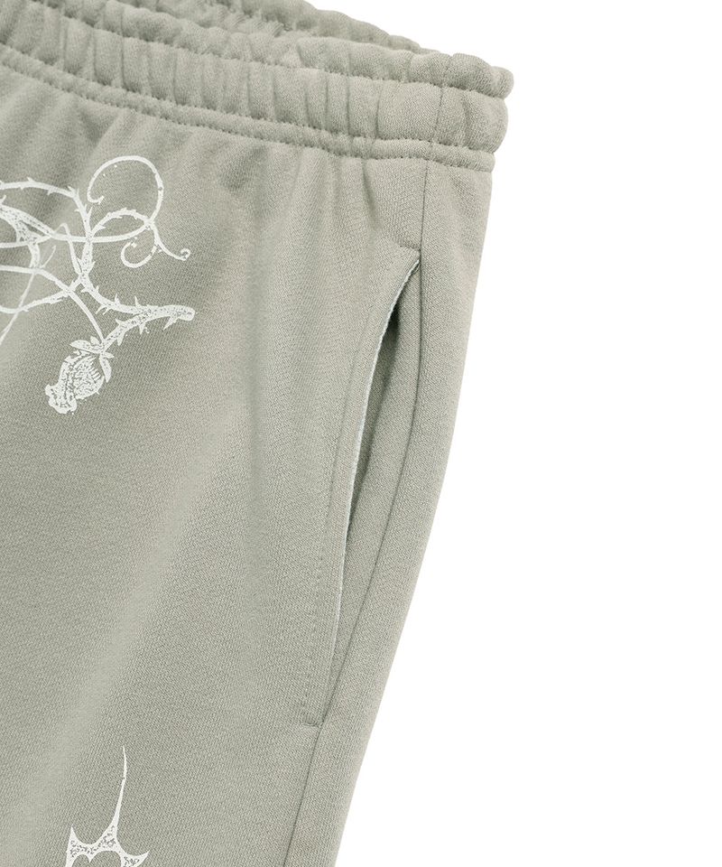 W STEM SWEAT SHORTS KHAKI(CV2FMFPA00A)