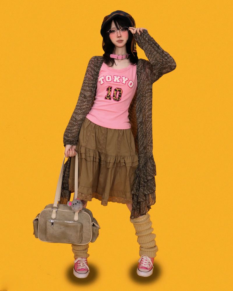 tan-tan pocket shoulder bag (2color)