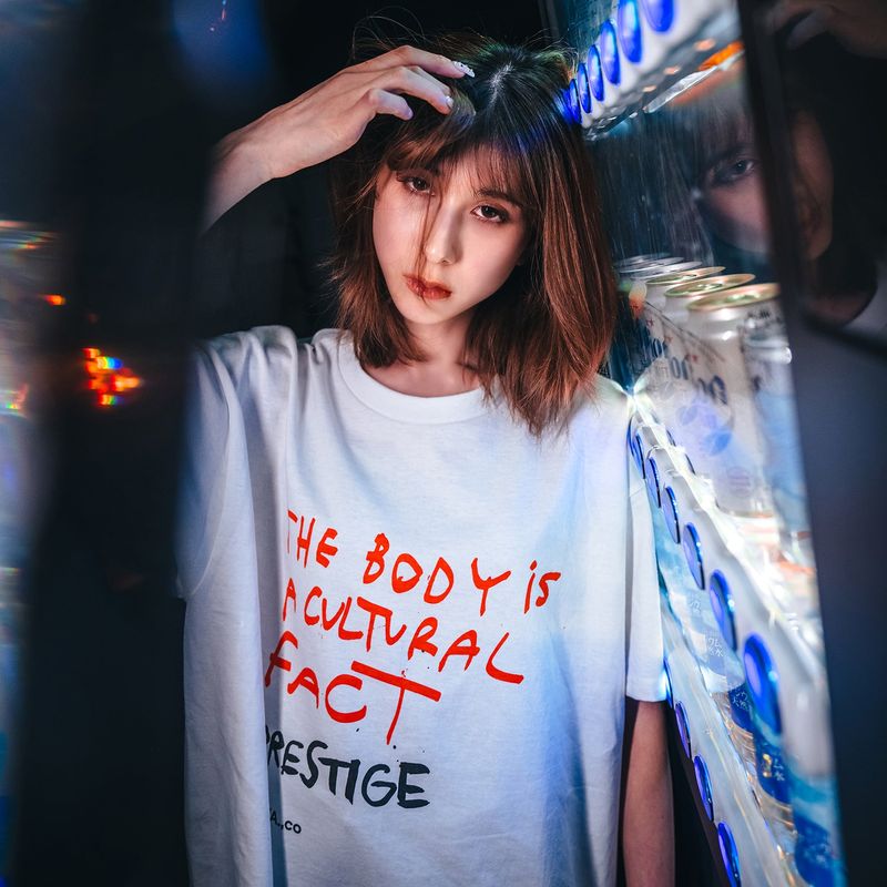 PRESTIGE APPAREL（プレステージアパレル）の「fAWA x PRESTIGE  “ノン” 半袖Tシャツ No.001  （トップス）」
