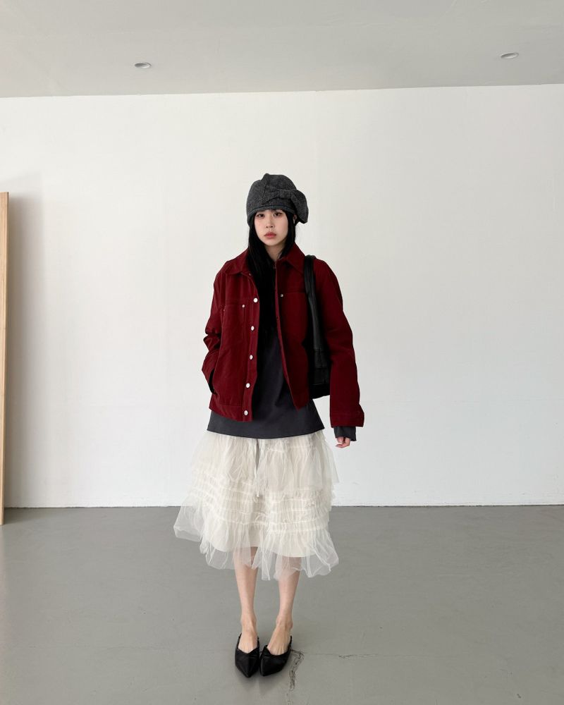 Rivet dyed jacket (Unisex)
