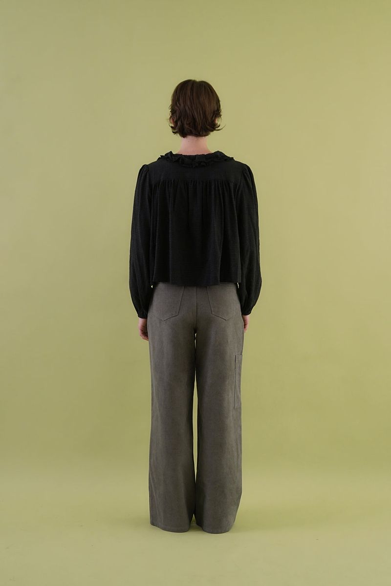 Elen ruffle blouse